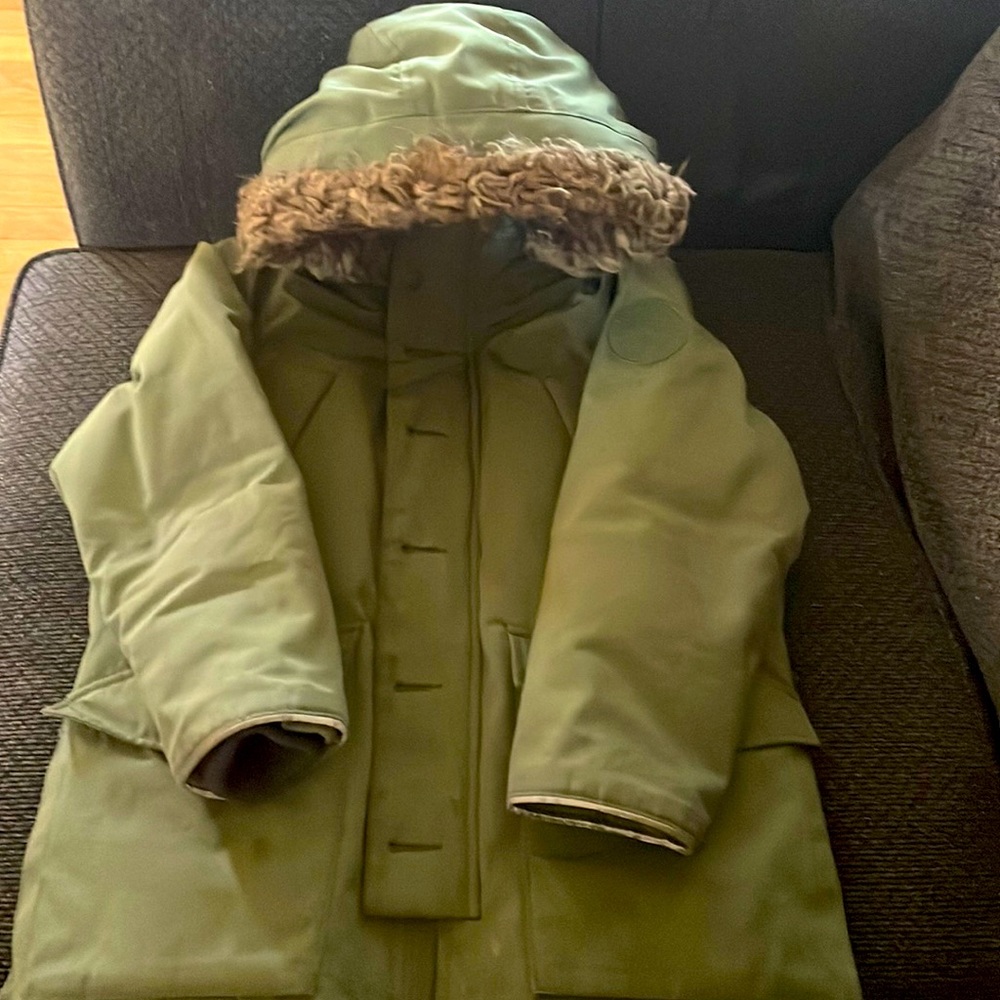 Gap Olive Green Boys Winter Jacket